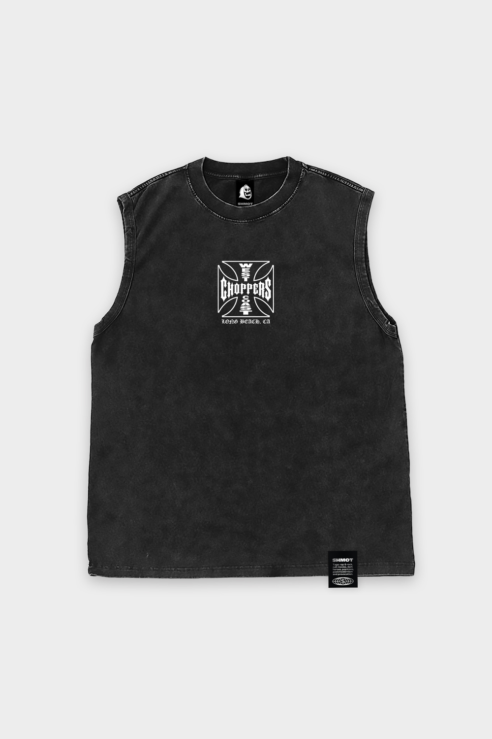 Майка SHMOT "WCC" GARMENT DYE Черный