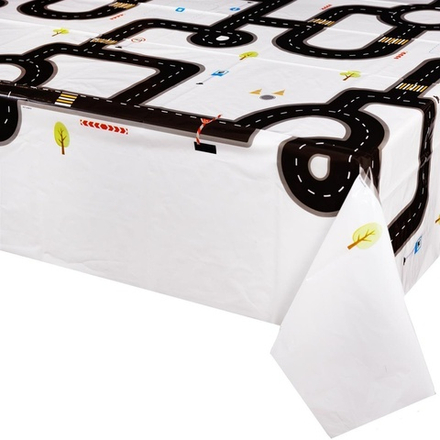 Скатерть полиэтиленовая «Машинки», 130×180 см