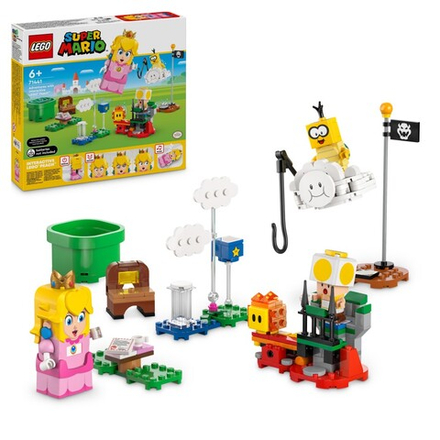 LEGO Super Mario - Приключения с интерактивной фигуркой LEGO Peach 71441