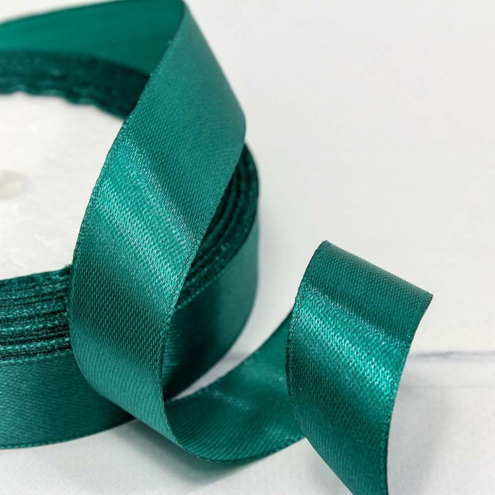 Лента Атласная 2см х 28м Сатин (Бирюзовый)