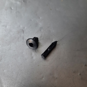 клипса для пластика тип 12а