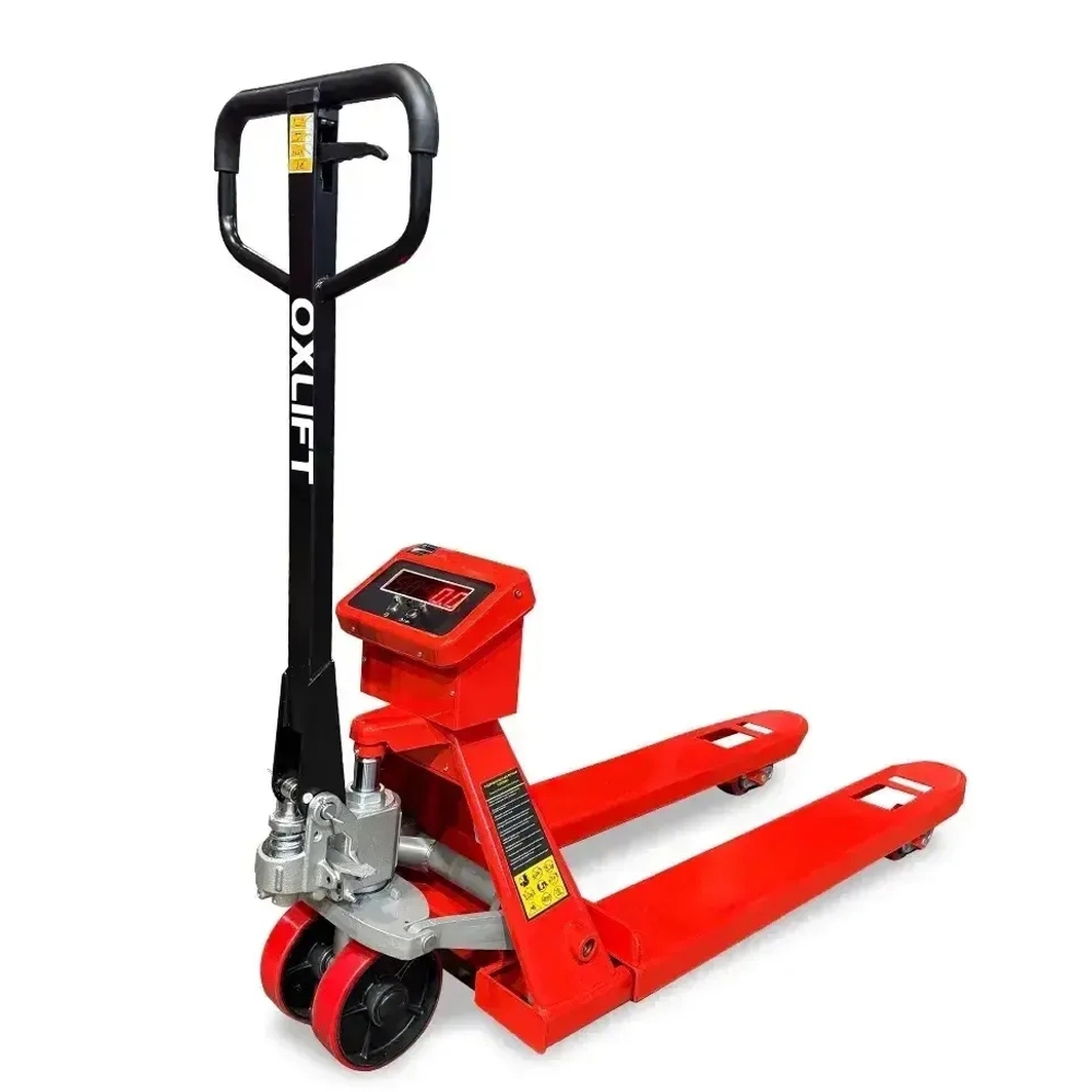 Тележка гидравлическая OXLIFT OX25VM (г/п 2,5 т, L=1150 мм) с весами