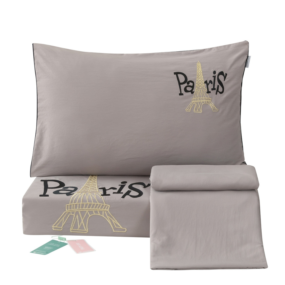 КПБ Mood of Paris MP008, 1.5 спальный, наволочки 50-70 2 шт