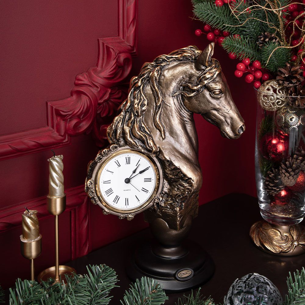 Часы настольные Фабилус Бронза