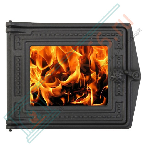 Дверка топочная ДТ-3С со стеклом окрашенная (Рубцовск-Литком) в Кирове