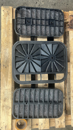 Фильтр воздушный грубой очистки (картридж маслозаливной) SHACMAN DZ91259190042+001 (к-т 3 шт)