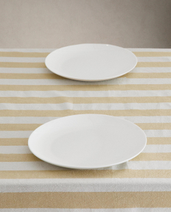 Zara Home скатерть из хлопка, узор в полоску, 150 150 см · 2277/021