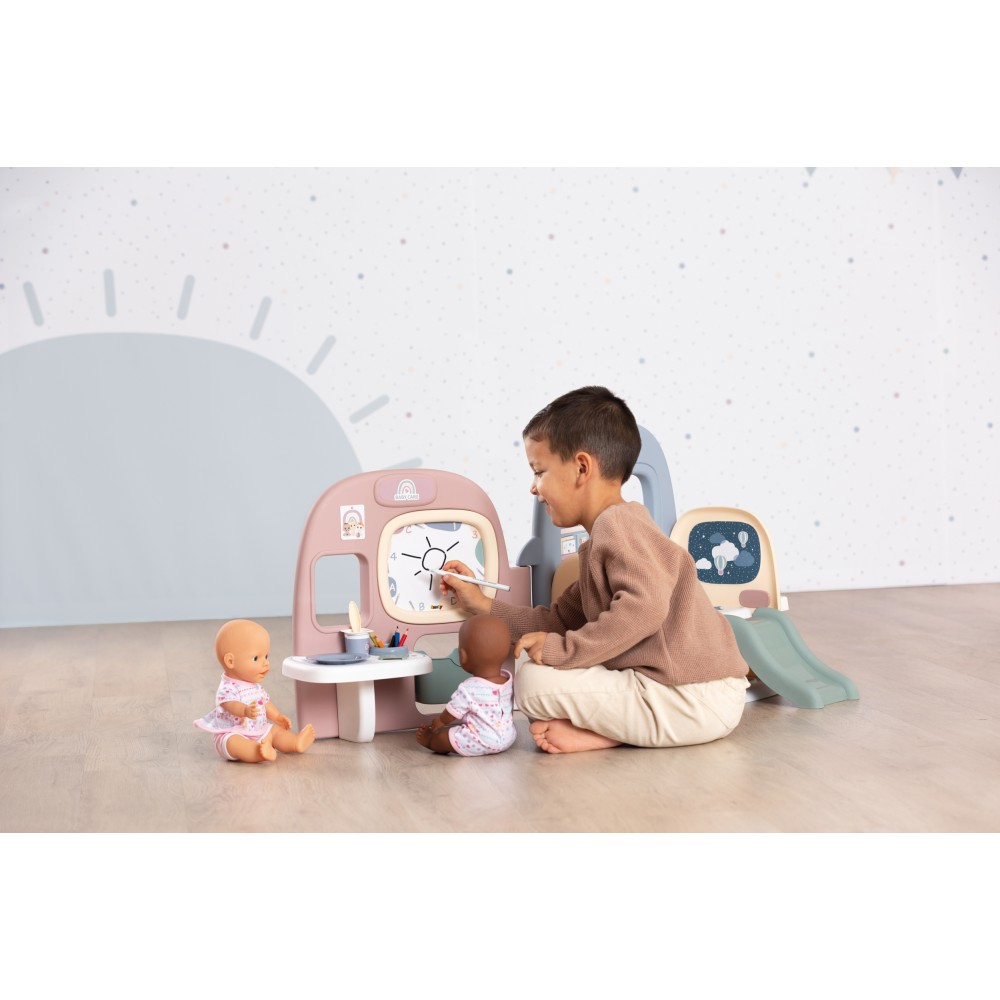 Smoby Baby Care - Уголок игр для куклы + 27 аксессуаров 240307