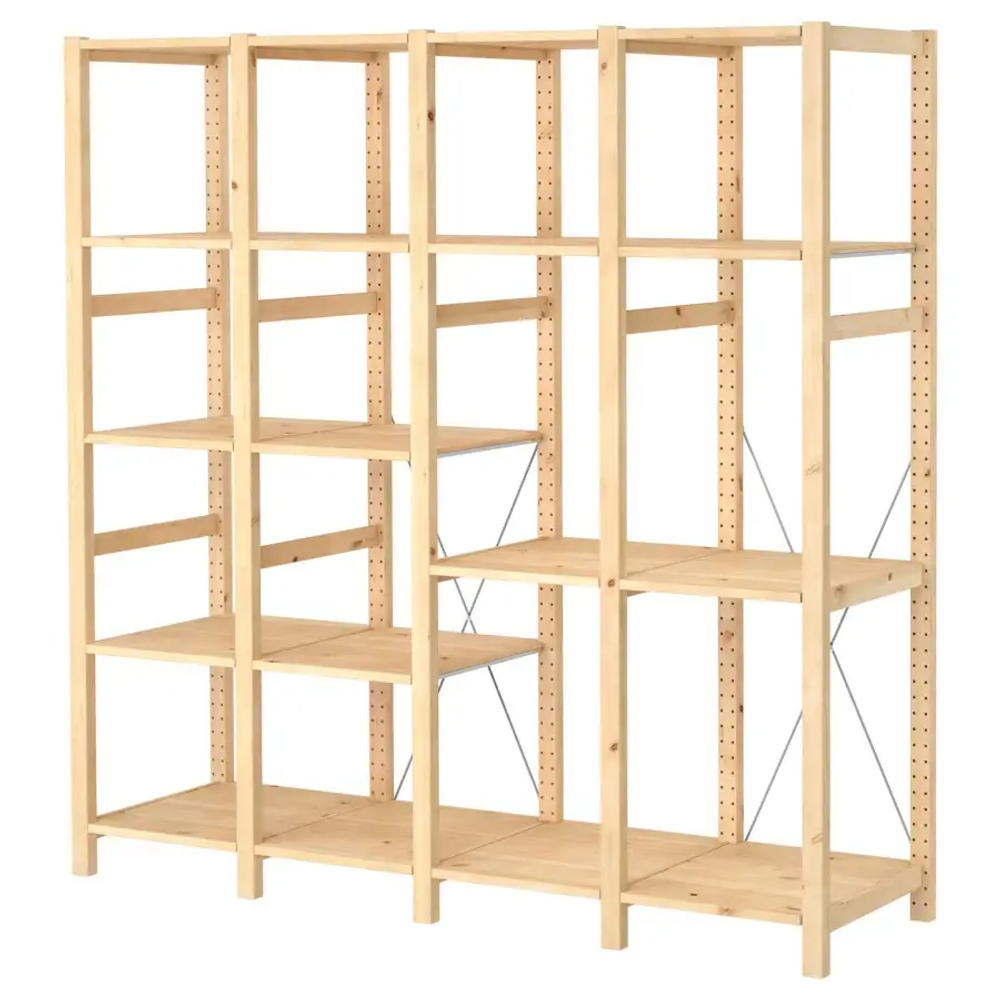 Стеллаж - IKEA IVAR, 179х50х179 см, сосна, ИВАР ИКЕА