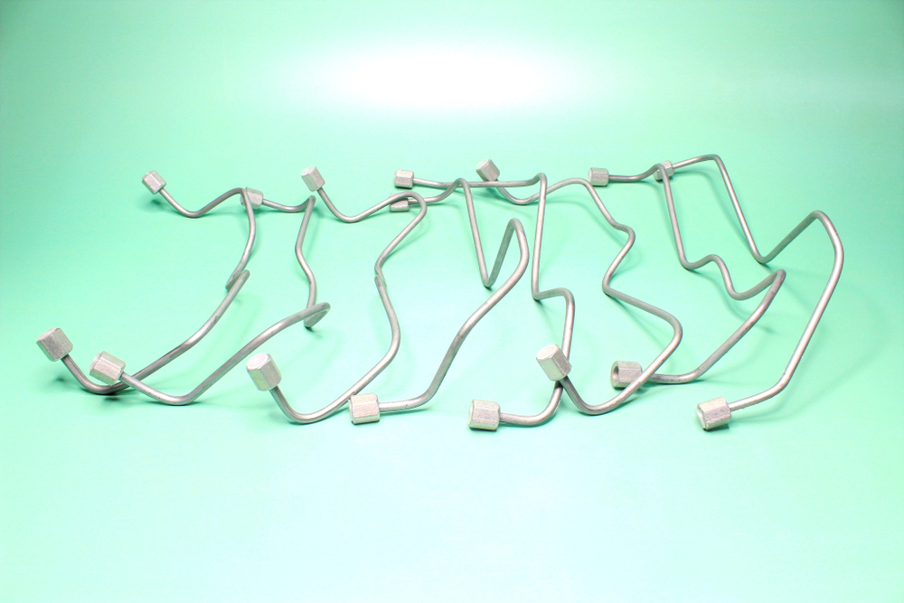 Трубка топливная КамАЗ Евро высокого давления, на форсунки (8шт.)