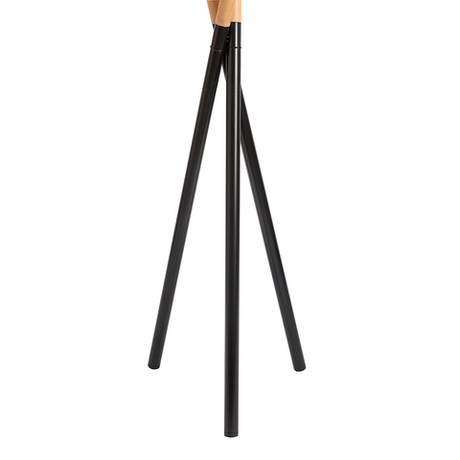 Вешалка напольная 172см Bergenson Bjorn Amundsen черная/бежевая