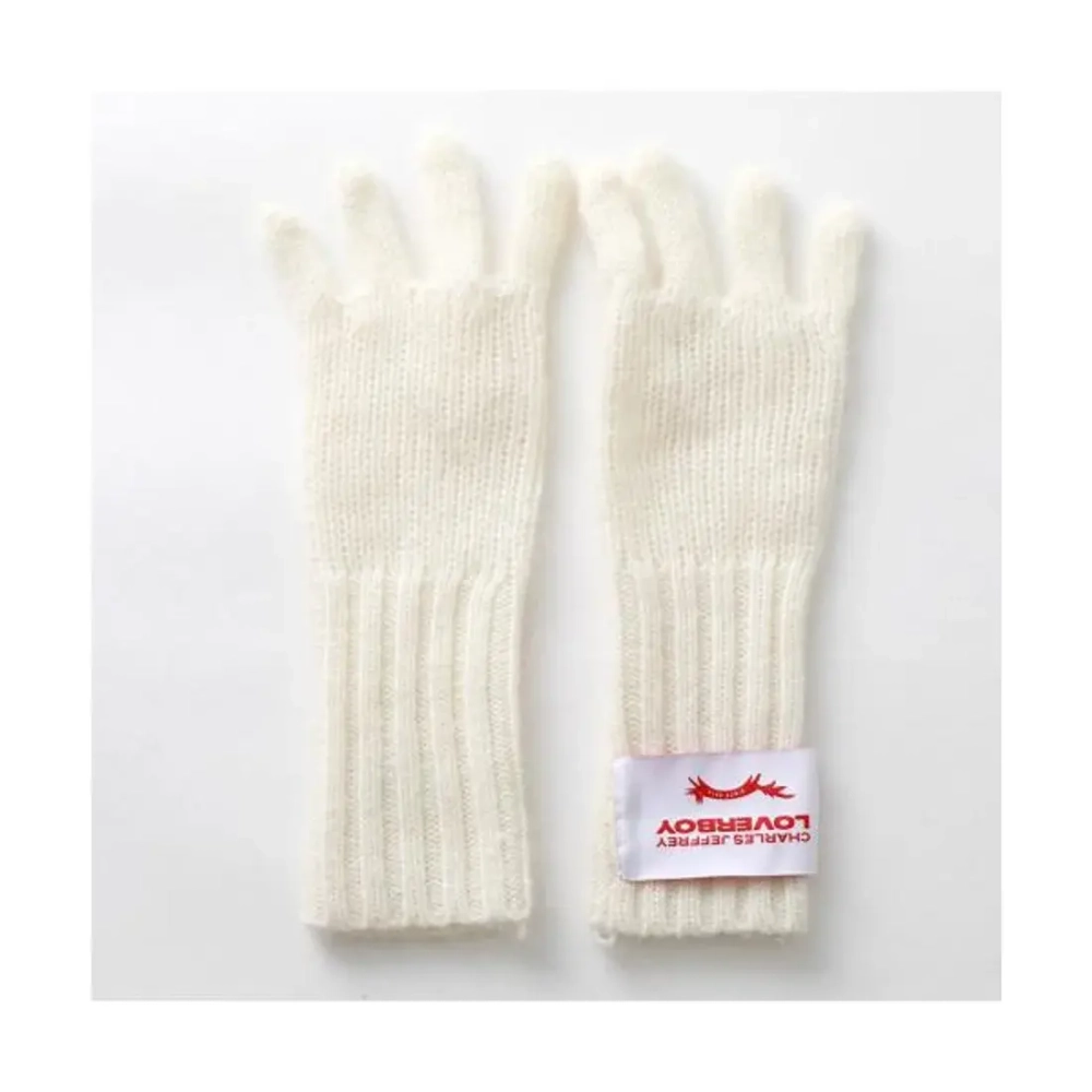 CHARLES JEFFREY LOVERBOY ПЕРЧАТКИ БЕЖЕВЫЕ