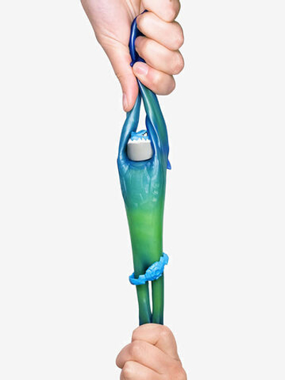 Игрушка Гуджитсу Трэш Метеор Мэднесс 71038 | GooJitZu Thrash Meteor Madness | тянущаяся суперэластичная фигурка | 4+