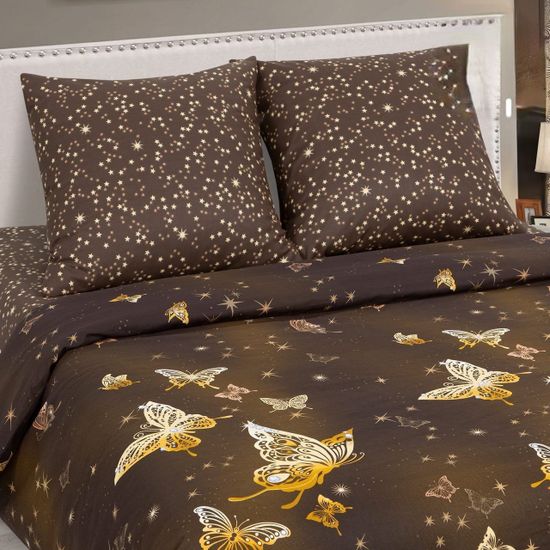 Полуторный комплект постельного белья Инфинити бязь Премиум наволочки 70x70 см