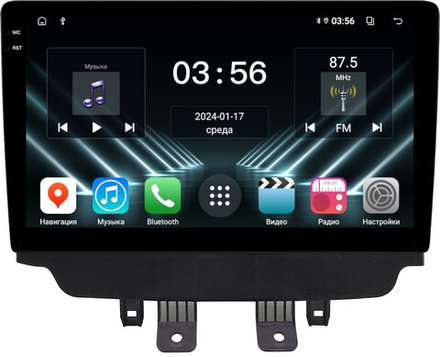 Магнитола для Mazda CX-3 2014-2023 (цветной экран) - FarCar DX10-9599B монитор 10.36" IPS на Android 13, 4+64Гб, CarPlay