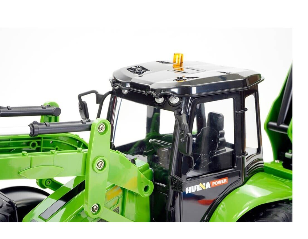 Радиоуправляемый двунаправленный экскаватор-погрузчик с дистанционным управлением 1:14 2.4Gh - HN1579