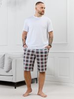 Шорты мужские Тор-2.1 Виотекс КЛЕТКА РАЗНОЦВЕТНАЯ
