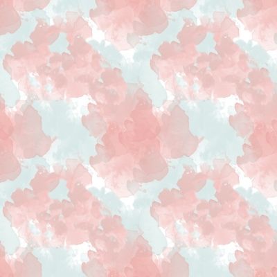 Акварельные пятна в розовом и голубом цвете
