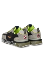 Кроссовки муж. AERONAUTICA 276 черный неон