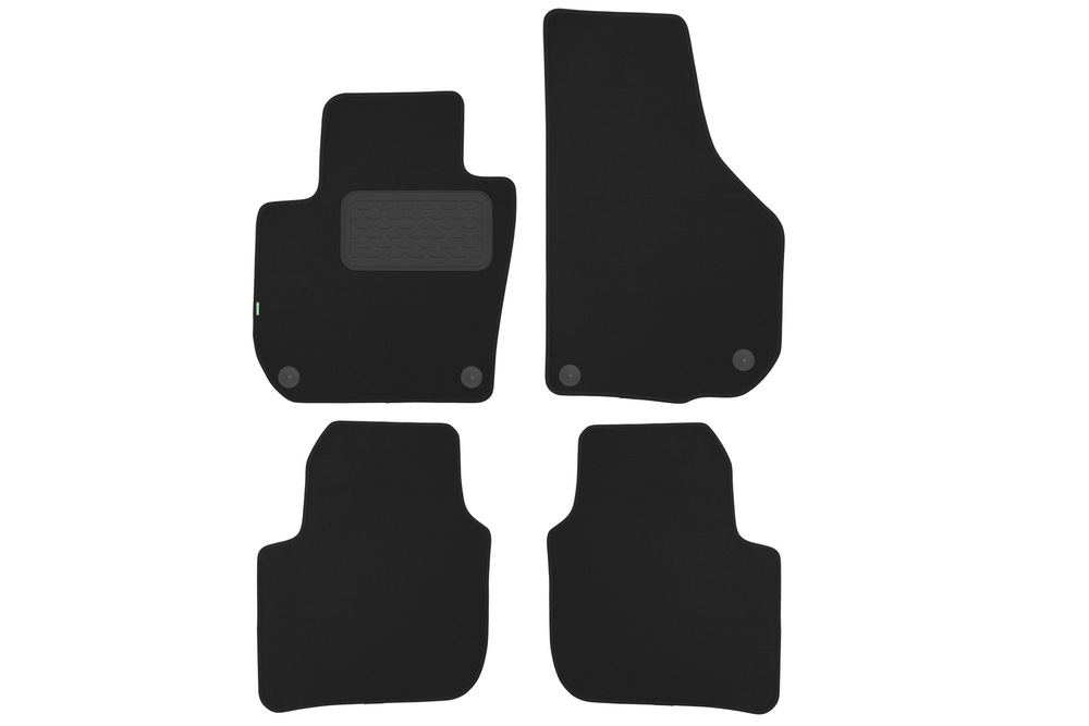 Коврики в салон для SKODA Superb АКПП 2008-2013, 2013-2015, седан, 4 шт. (текстиль) KLEVER02451101210KH
