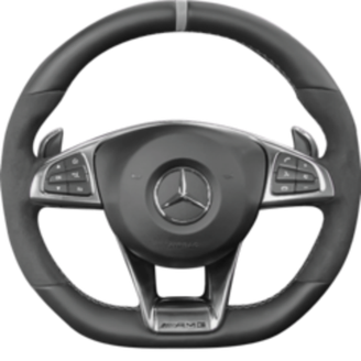 Mercedes-Benz steering wheel from 2016