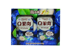 Мармелад Q pulh вкус ЧЕРНИКА 28гр