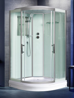 Душевая кабина WeltWasser (ВельтВассер) Emmer 11015-2, с низким поддоном, 110x110x217
