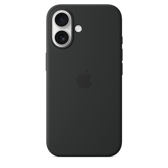 Чехол Apple iPhone 16 Plus Silicone Case with MagSafe Black MYY93