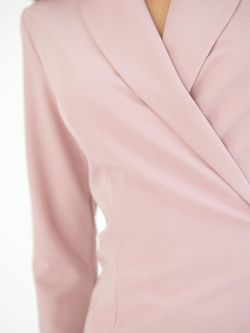 Кимоно Medici розовое детали пояса и ткани