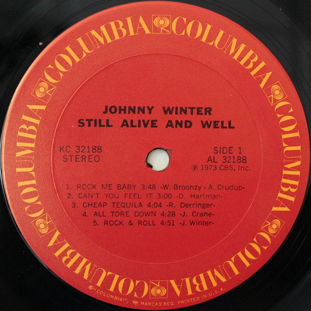 Johnny Winter / Still Alive And Well (LP)