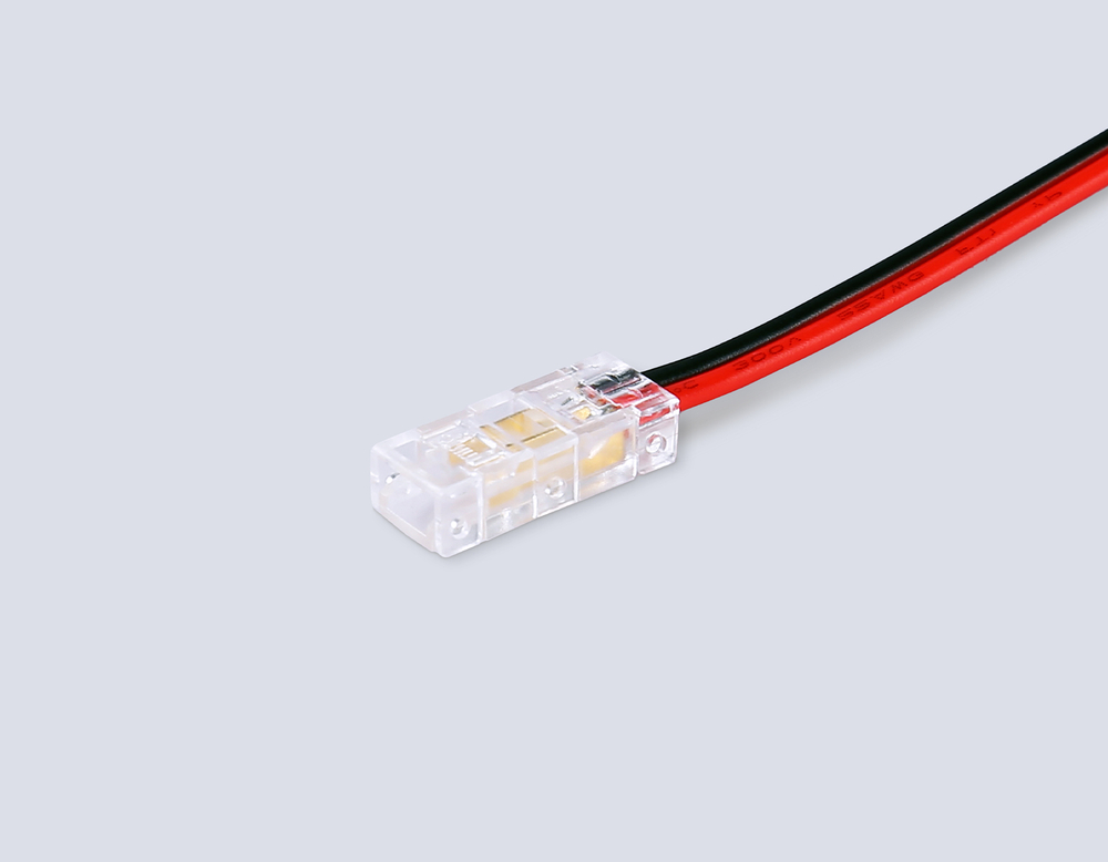 GS7373 Соединитель гибкий односторонний COB 12/24V для лент 5mm (2 конт.) (10шт)