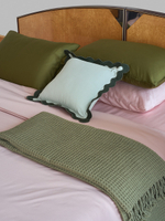 Комплект постельного белья из премиального сатина цвета пыльной розы из коллекции essential, 200х220 см