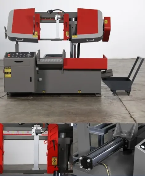 Полуавтоматический ленточнопильный станок SVB-33SA-CHR, SMTG