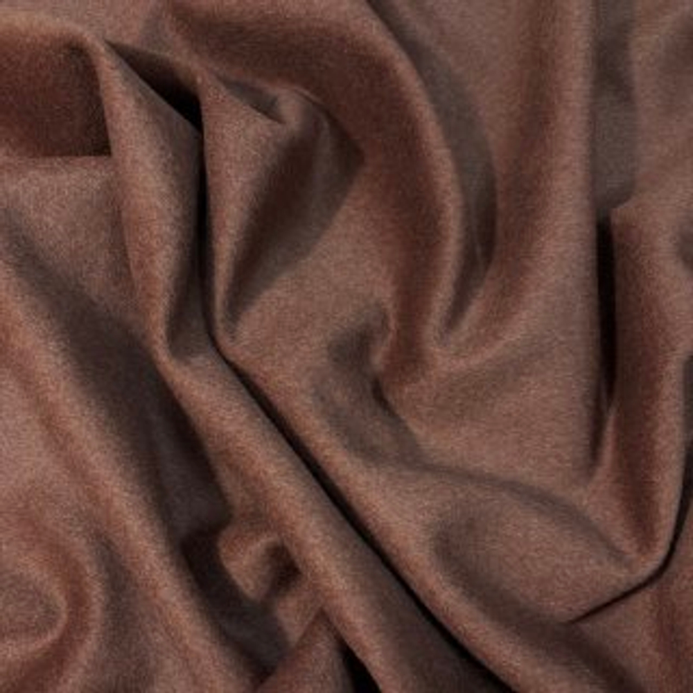 Ткань Пальтовая Шерсть Жженая Карамель