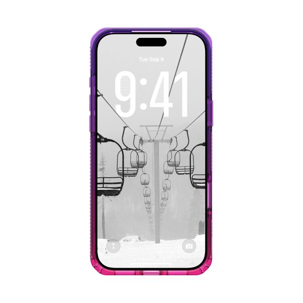 Чехол Uag Plyo Case для iPhone 17 Pro Max, Фиолетовый/Розовый | Purple/Pink Ombre