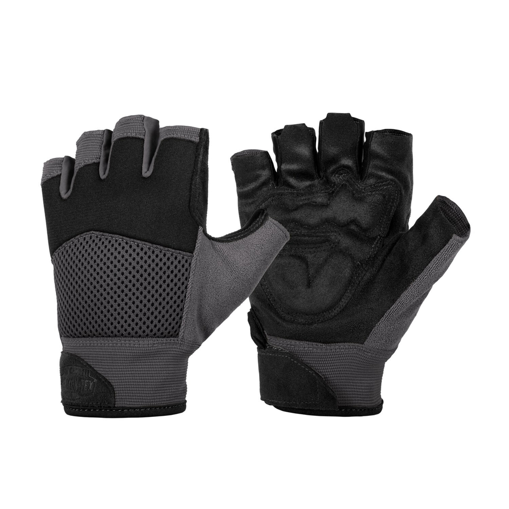 Helikon-Tex Half Finger Mk2 Gloves - Black / Shadow Grey B