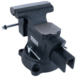 WDK-BV200 Профессиональные слесарные тиски поворотные с наковальней 200 мм