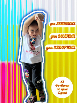 Футболка 3шт. по цене одной!