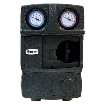 Насосная группа Hoobs DN25 с 3-ход. смес. клапаном и сервоприводом без насоса (HB-21355N-M33-M21)