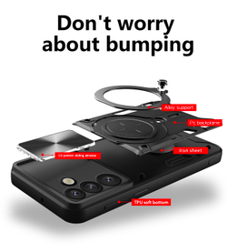 Чехол с кольцом Big Ring Case для Samsung Galaxy S25+