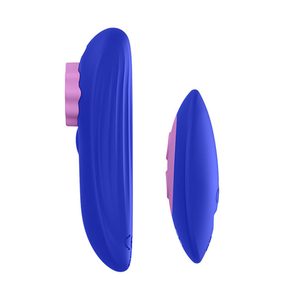 Клиторальный вибратор 8,7см в трусики с пультом ДУ Romp Party Wearable Panty Vibrator RPTY1SG4