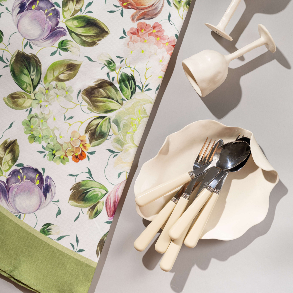 Скатерть на круглый стол 160×160 см (хлопковая)