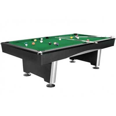 Бильярдный стол для пула Dynamic Triumph 7 ф (черный) в комплекте, аксессуары + сукно Wk