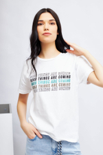 Футболка Marc Aurel 73450 белый COMING стразы