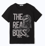 Футболка для мальчиков А.5-94-2. черный, р. 140 9863611, 1 шт.