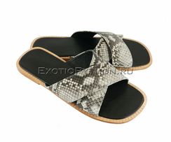 Сандалии из кожи питона SH-97