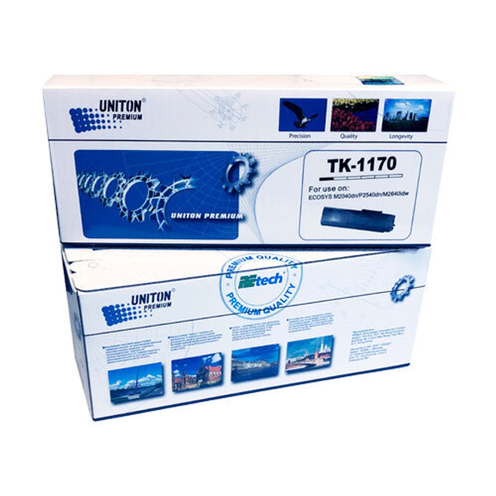 Тонер-картридж UNITON, аналог KYOCERA TK-1170 для M2040/M2540/M2640 (7,2K, TG-50, MURATA) Premium