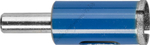 ЗУБР d 16 мм, Р100, цилиндрический хвостовик, Алмазное трубчатое сверло для дрели, Профессионал (29860-16)