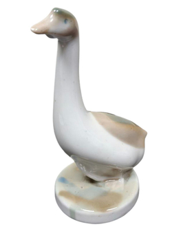 &&& Фарфоровая статуэтка "Гусак" ГФЗ