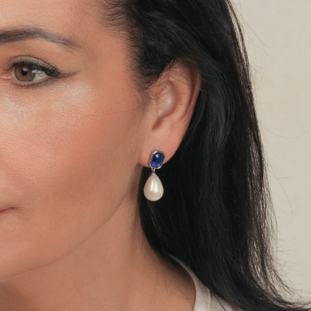 Серьги Fiore Luna SAPPHIRE ACE22420-06